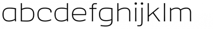 Sqwared Thin Font LOWERCASE