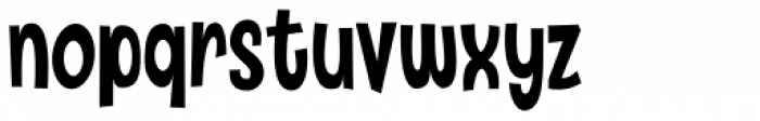 Sqweash Font LOWERCASE