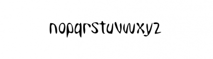 Squidly Regular Font LOWERCASE