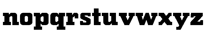 SquareFace Regular Font LOWERCASE