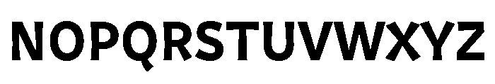 Squil Bold Font UPPERCASE