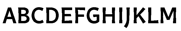 Squil Medium Font UPPERCASE