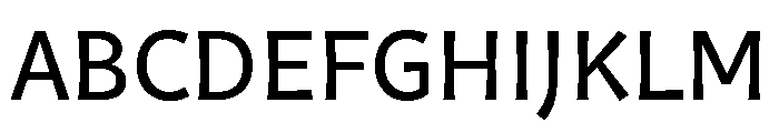 Squil Regular Font UPPERCASE