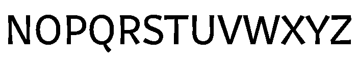 Squil Regular Font UPPERCASE