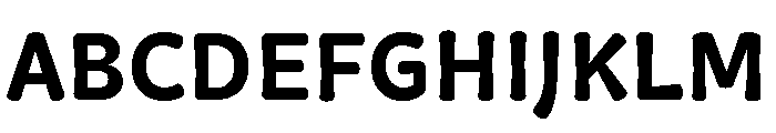 Squil Rounded Bold Font UPPERCASE