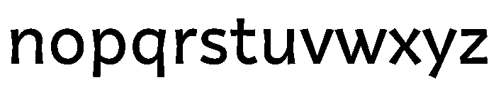 Squil Font LOWERCASE