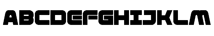 SRENK-Regular Font UPPERCASE