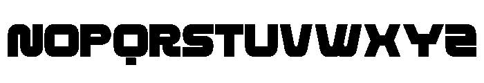 SRENK-Regular Font UPPERCASE