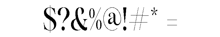 Srama Font OTHER CHARS