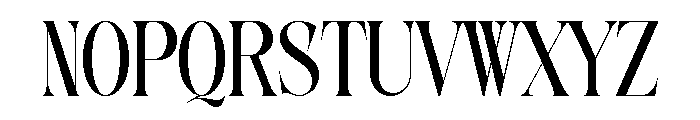 Srama Font UPPERCASE