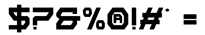 Sranot Future Font OTHER CHARS