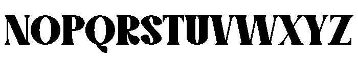 Sregko Font UPPERCASE