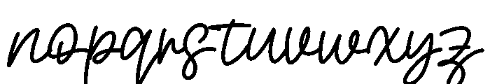 Srintil Font LOWERCASE