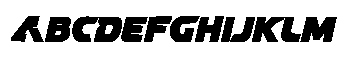Sryga Font UPPERCASE