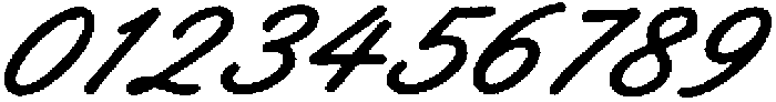 SR Script Bold otf (700) Font OTHER CHARS