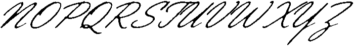 SR Script Light Oblique otf (300) Font UPPERCASE