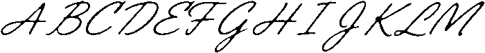 SR Script Light otf (300) Font UPPERCASE