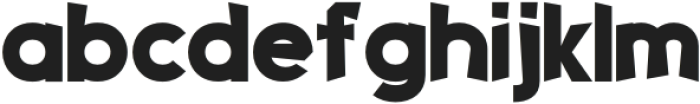 SRONA Regular otf (400) Font LOWERCASE