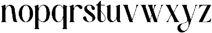 Sraken Regular otf (400) Font LOWERCASE