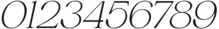 Sregs Serif Display Extra Light Italic otf (200) Font OTHER CHARS