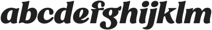 Sregs Serif Display Heavy Italic Variable ttf (800) Font LOWERCASE