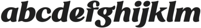 Sregs Serif Display Heavy Italic otf (800) Font LOWERCASE
