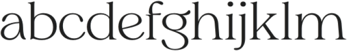 Sregs Serif Display Light otf (300) Font LOWERCASE