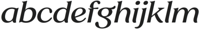Sregs Serif Display Medium Italic otf (500) Font LOWERCASE