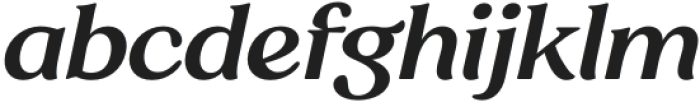 Sregs Serif Display Semi Bold Italic otf (600) Font LOWERCASE