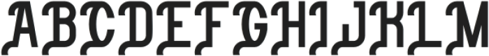 Sriquno Kueris Regular otf (400) Font UPPERCASE