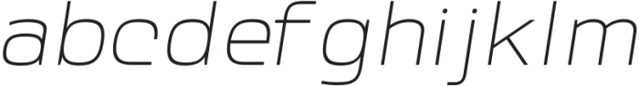 Srotone Italic Thin otf (100) FONT