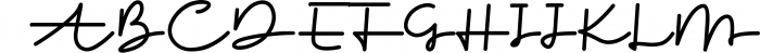 Sriwedari Signature Script Font UPPERCASE