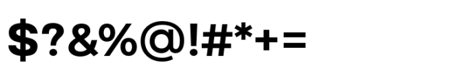 Sraben Grotesk Extra Bold Font OTHER CHARS