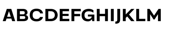 Sraben Grotesk Extra Bold Font UPPERCASE