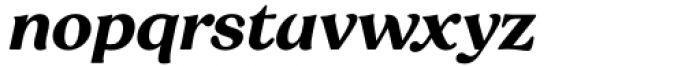 Sregs Serif Display Bold Italic Font LOWERCASE