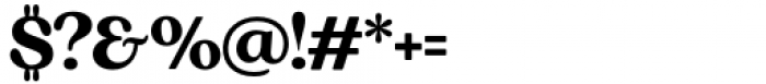 Sregs Serif Display Bold Font OTHER CHARS