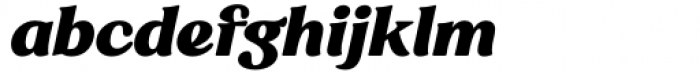 Sregs Serif Display Heavy Italic Font LOWERCASE