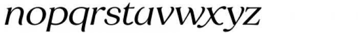 Sregs Serif Display Italic Font LOWERCASE