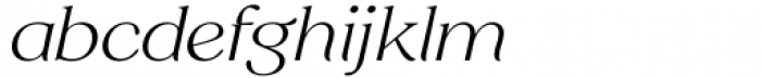 Sregs Serif Display Light Italic Font LOWERCASE