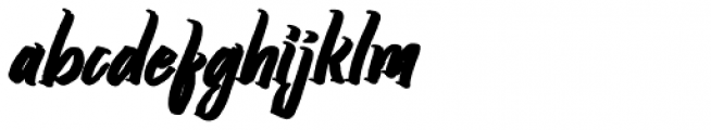 Srikaya Bold Italic Font LOWERCASE