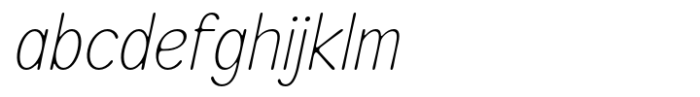 Sroal Modrow Thin Italic FONT