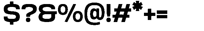 Srotone Bold Font OTHER CHARS