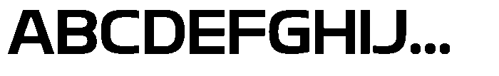 Srotone Bold Font UPPERCASE