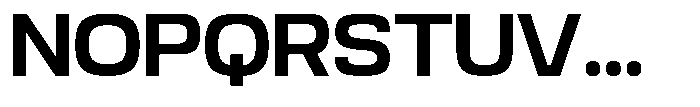 Srotone Bold Font UPPERCASE
