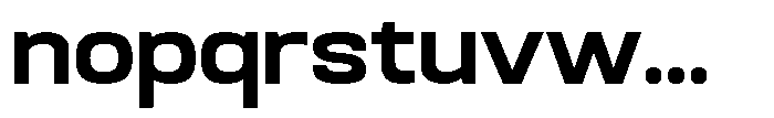 Srotone Bold Font LOWERCASE