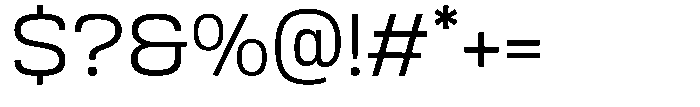 Srotone Light Font OTHER CHARS