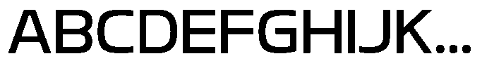 Srotone Medium Font UPPERCASE