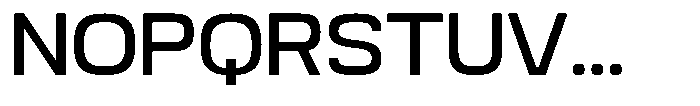 Srotone Medium Font UPPERCASE