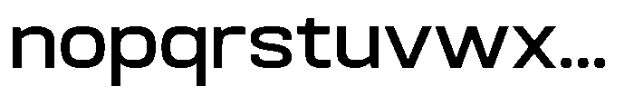Srotone Medium Font LOWERCASE