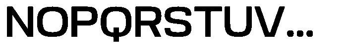 Srotone Semi Bold Font UPPERCASE